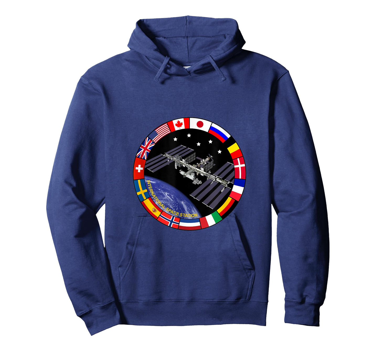 International Space Station - ISS Flag Logo T-Shirt