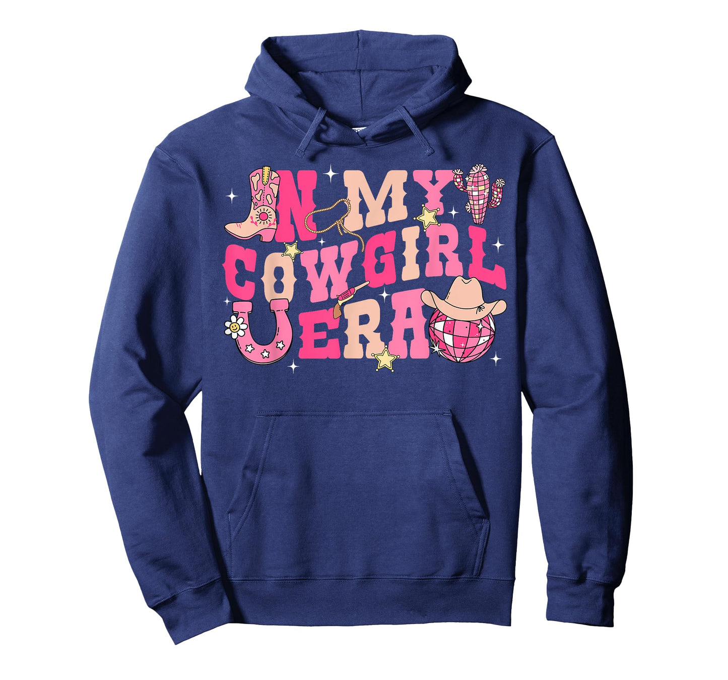 In My Cowgirl Era Groovy Cute Western Rodeo Cowgirl T-Shirt