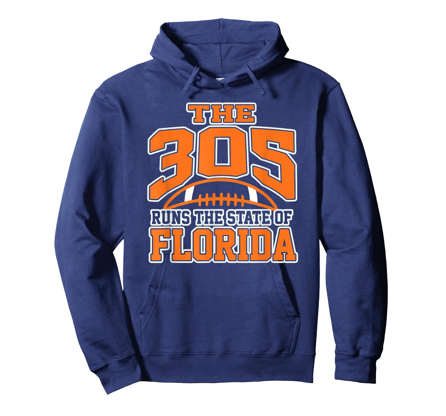 305 Miami Area Code Runs The State of Florida Pride Apparel T-Shirt