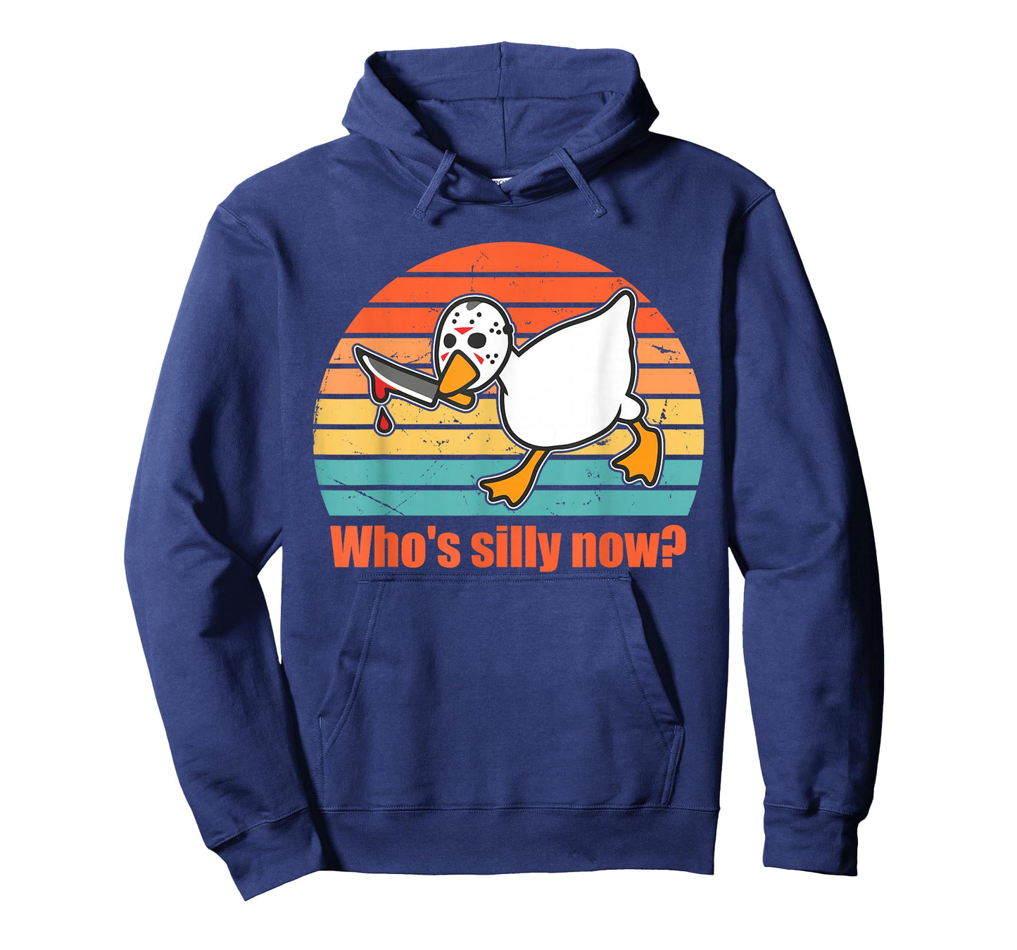 Who's Silly Now? Funny Goose Design T-Shirt