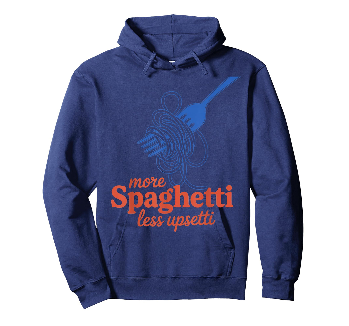 More Spaghetti Less Upsetti Fun Foodie for Pasta Lovers T-Shirt