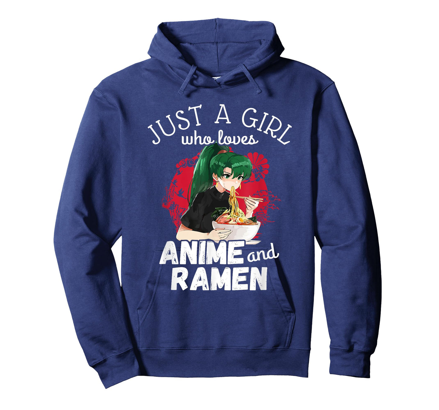 Just A Girl Who Loves Anime and Ramen - Cute Kawaii Gift T-Shirt