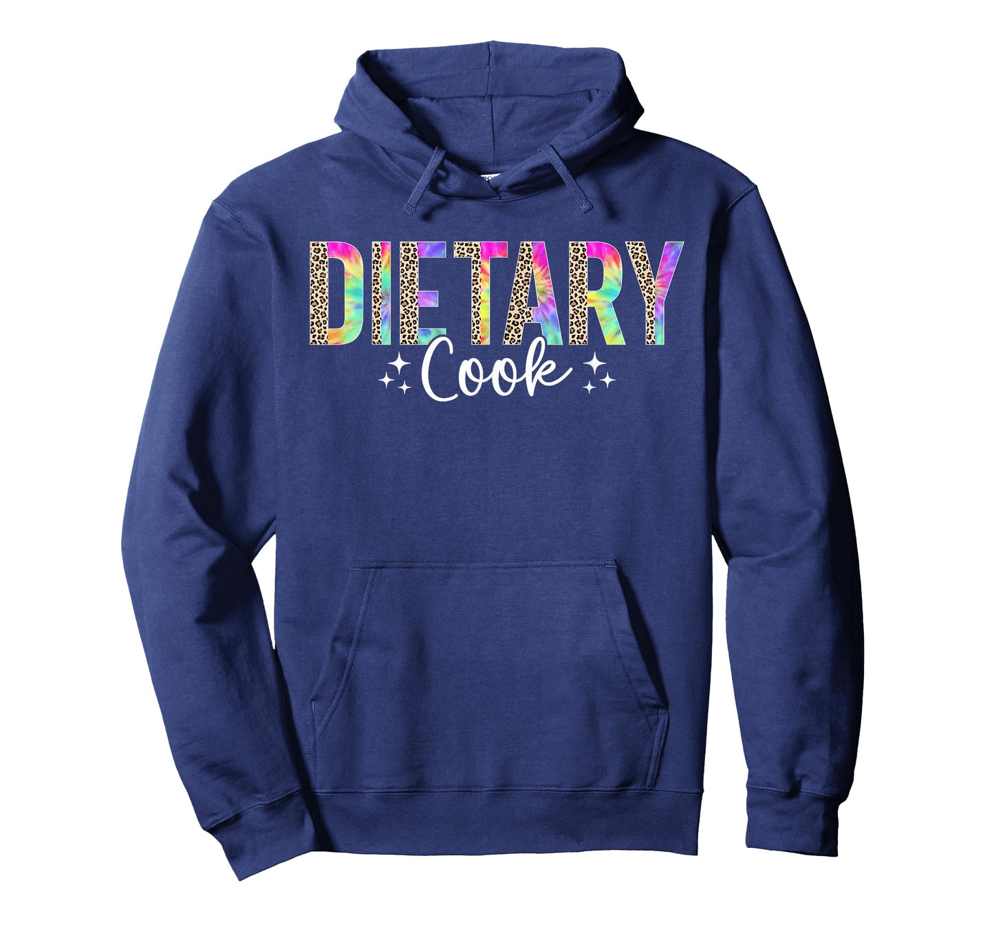 Dietary Cook Leopard Tie Dye Appreciation Week Healthcare T-Shirt
