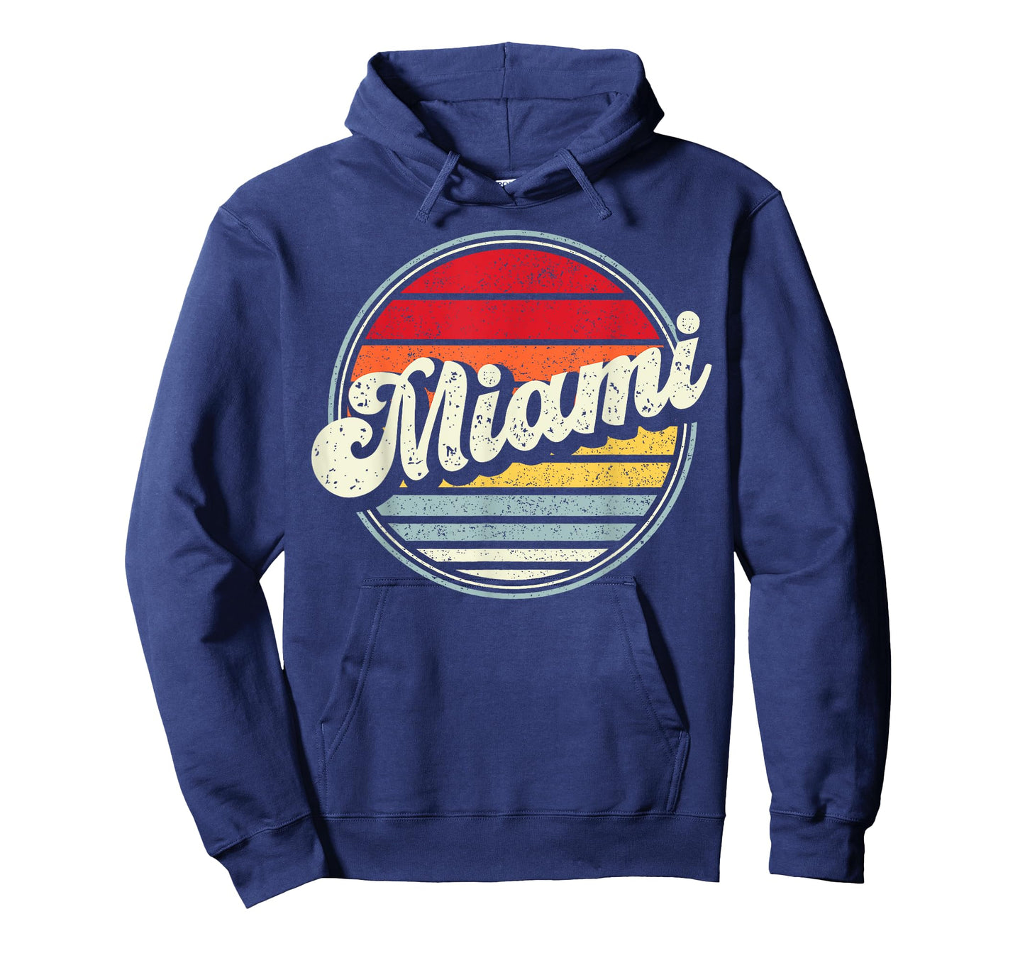 Retro Miami Home State Cool 70s Style Sunset Men Women Kids T-Shirt