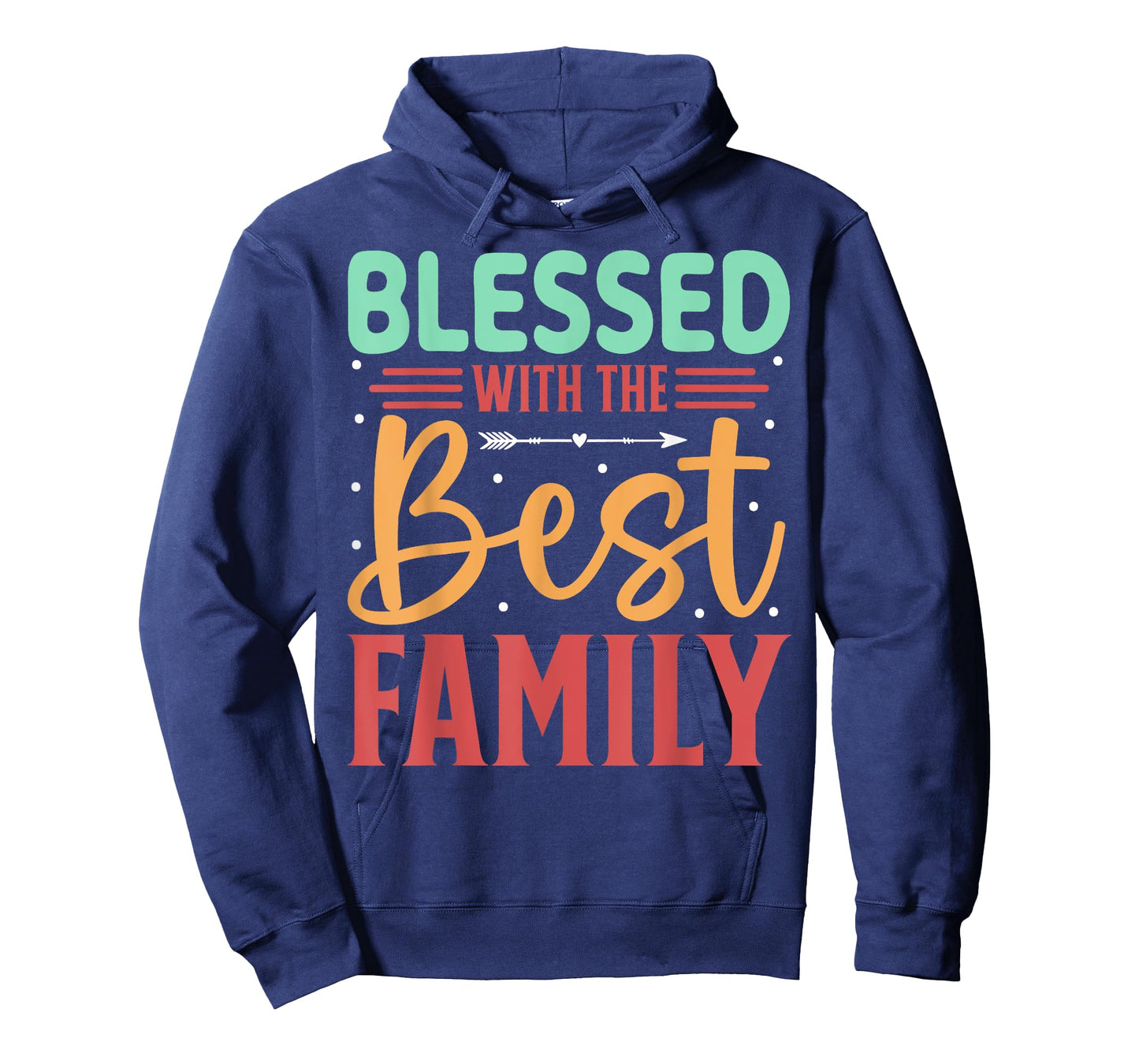 Blessed with The Best Family Celebration T-Shirt