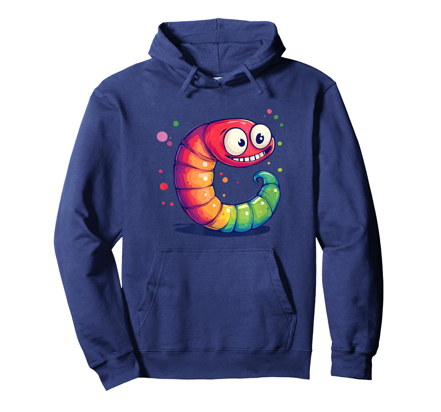 Colorful Worm with Funny Face Costume for Boys and Girls T-Shirt