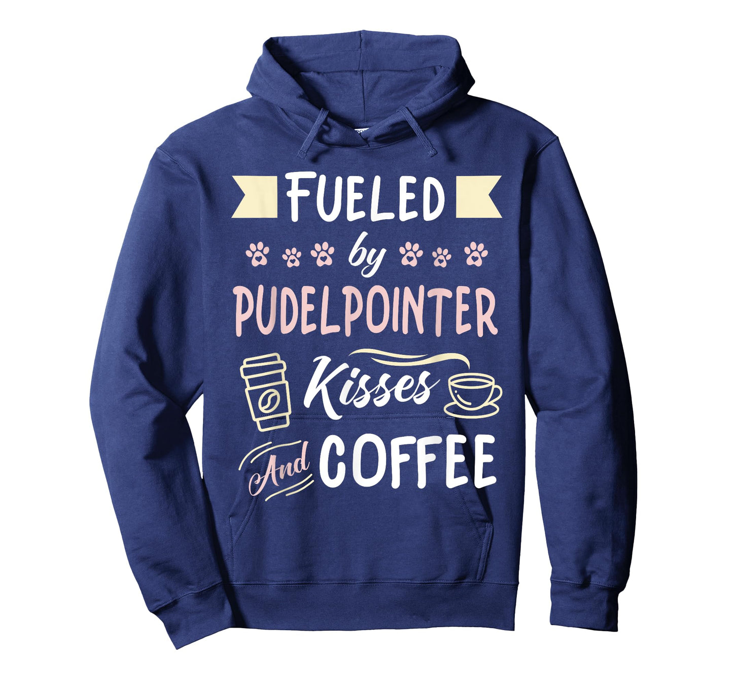 Hunting Dog Pudelpointer Mom Coffee Lover T-Shirt