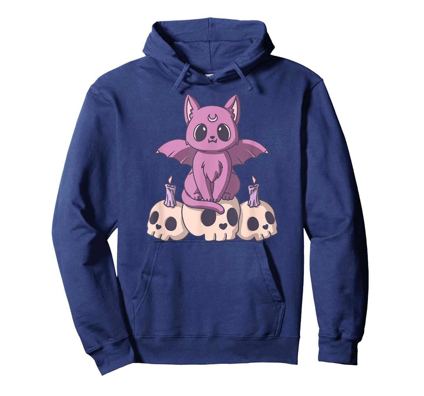 Pastel Goth Satanic Demon Cat And Skull Anime Kawaii T-Shirt for Men Women