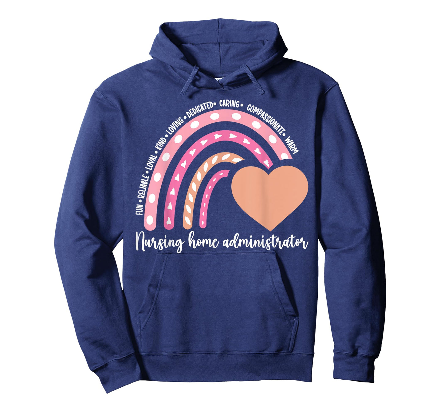 Nursing Home Administrator Nursing Home Admin Rainbow T-Shirt