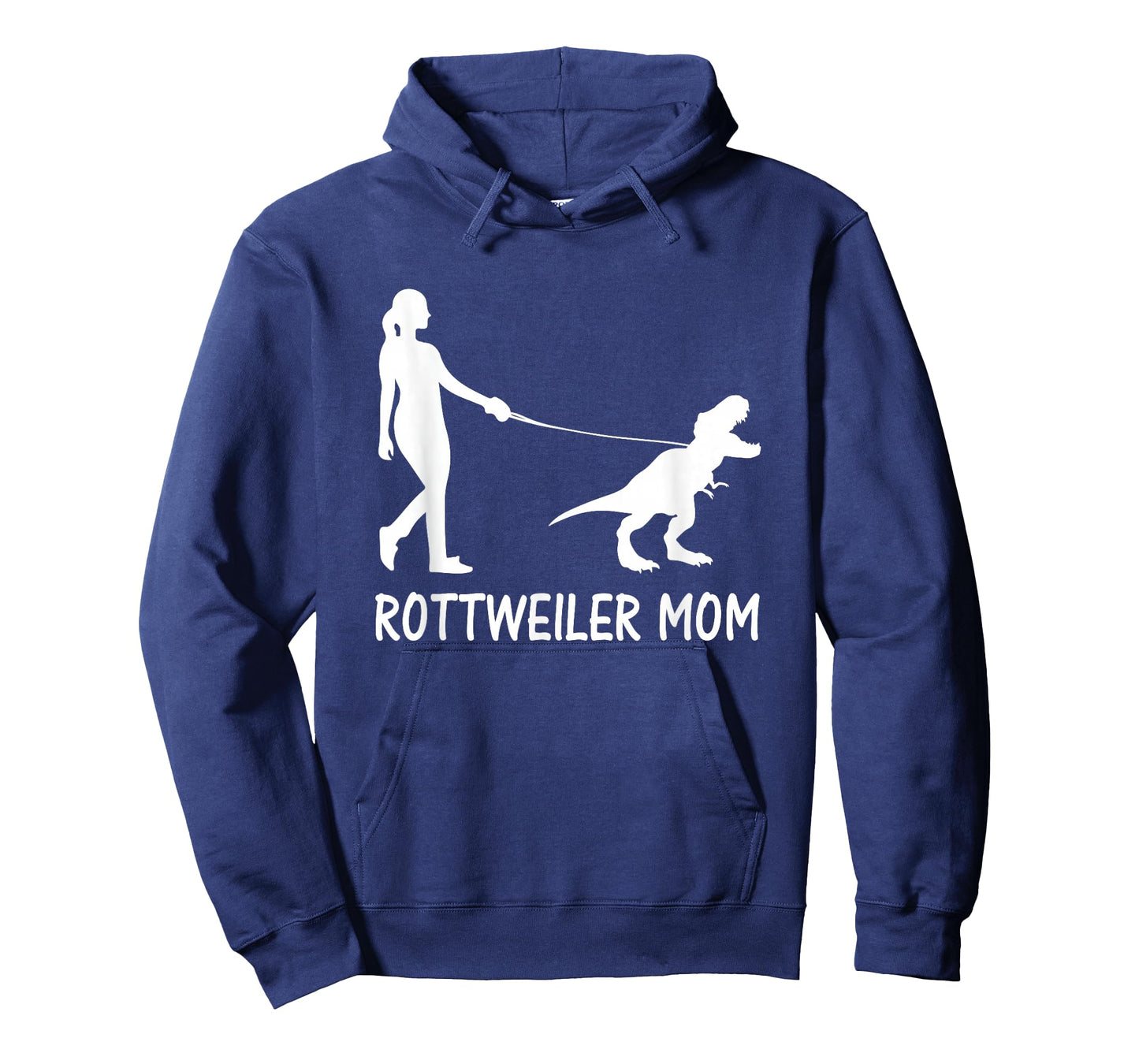 Rottweiler Mom Rottie Mama Dog Rott Dinosaur Women Mother T-Shirt