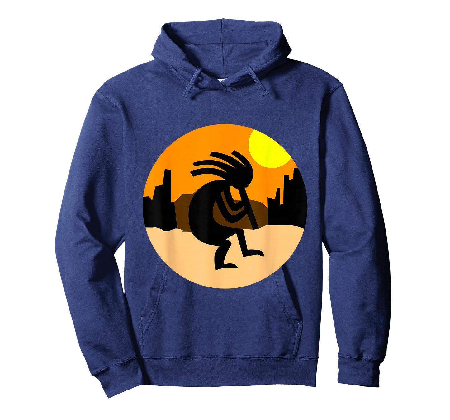 Kokopelli Native American Sunset T-Shirt T-Shirt