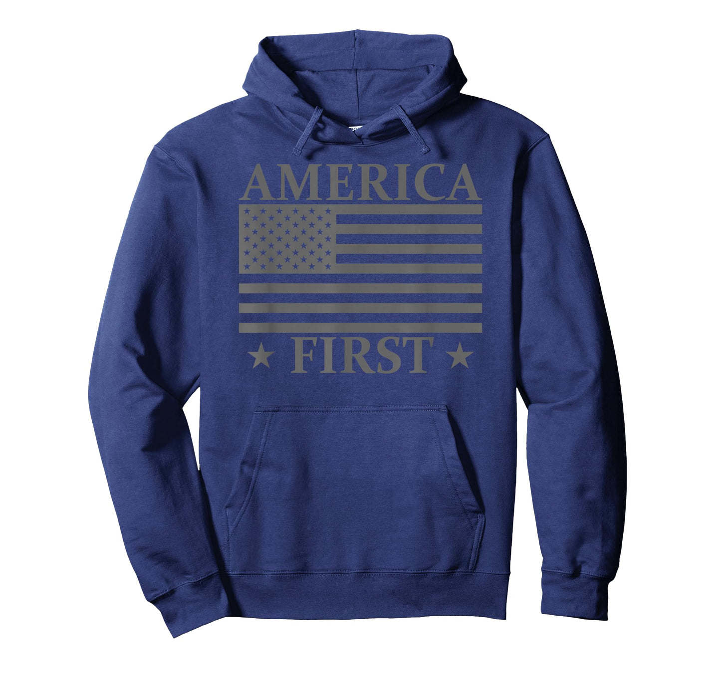 AMERICA FIRST USA AMERICAN FLAG PATRIOT STARS AND STRIPES T-Shirt