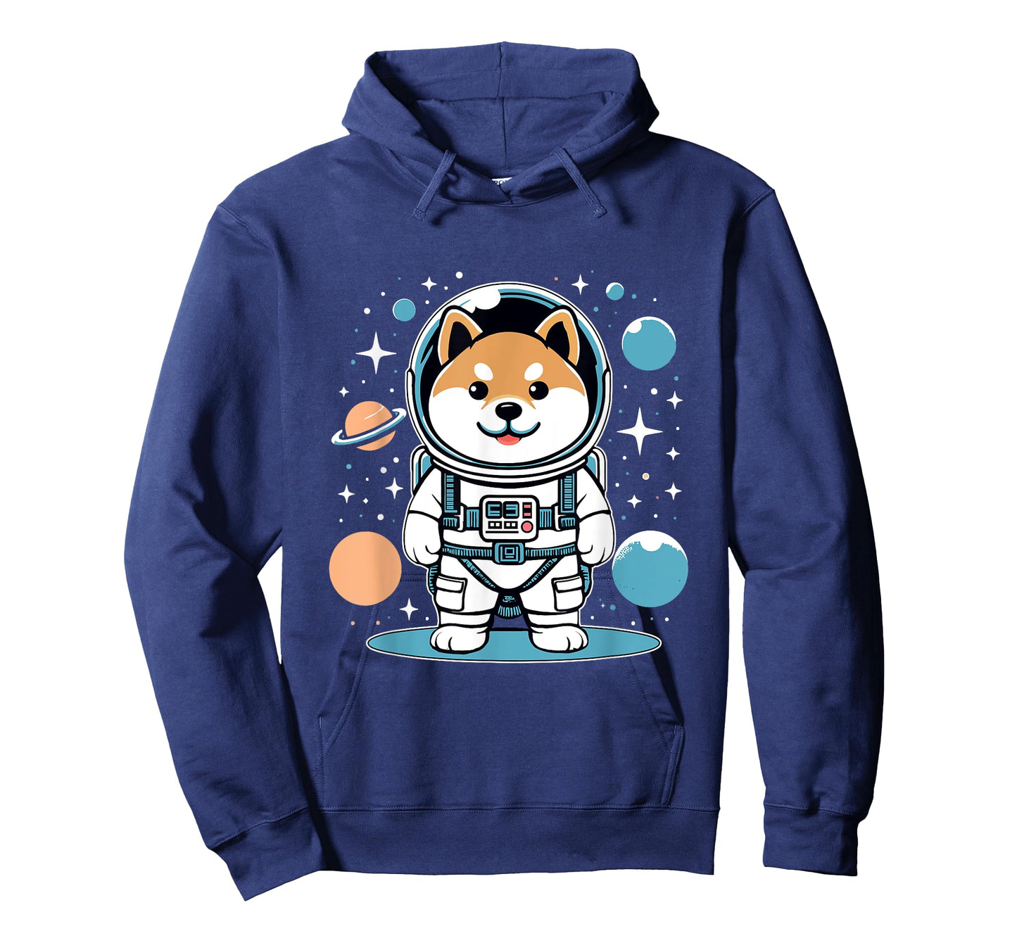 Shiba Inu Astronaut Costume Shirt Outer Space Galaxy Dog T-Shirt