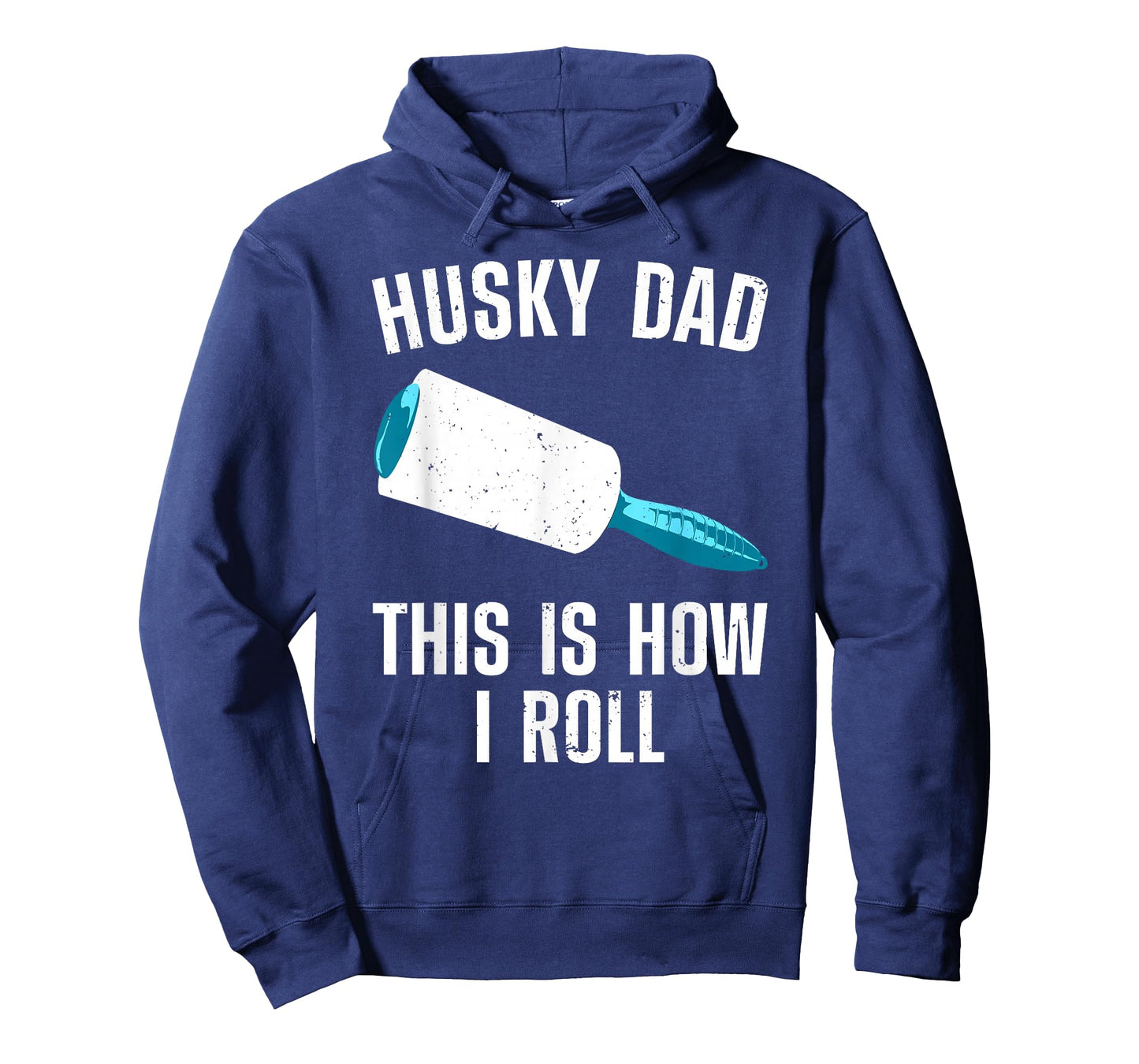 Husky Dad Art For Father Men Husky Lover Siberian Husky Dog T-Shirt