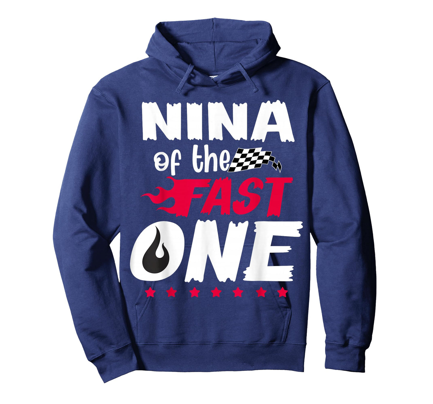 Nina of Birthday Boy Racing Fast One Family Celebration T-Shirt