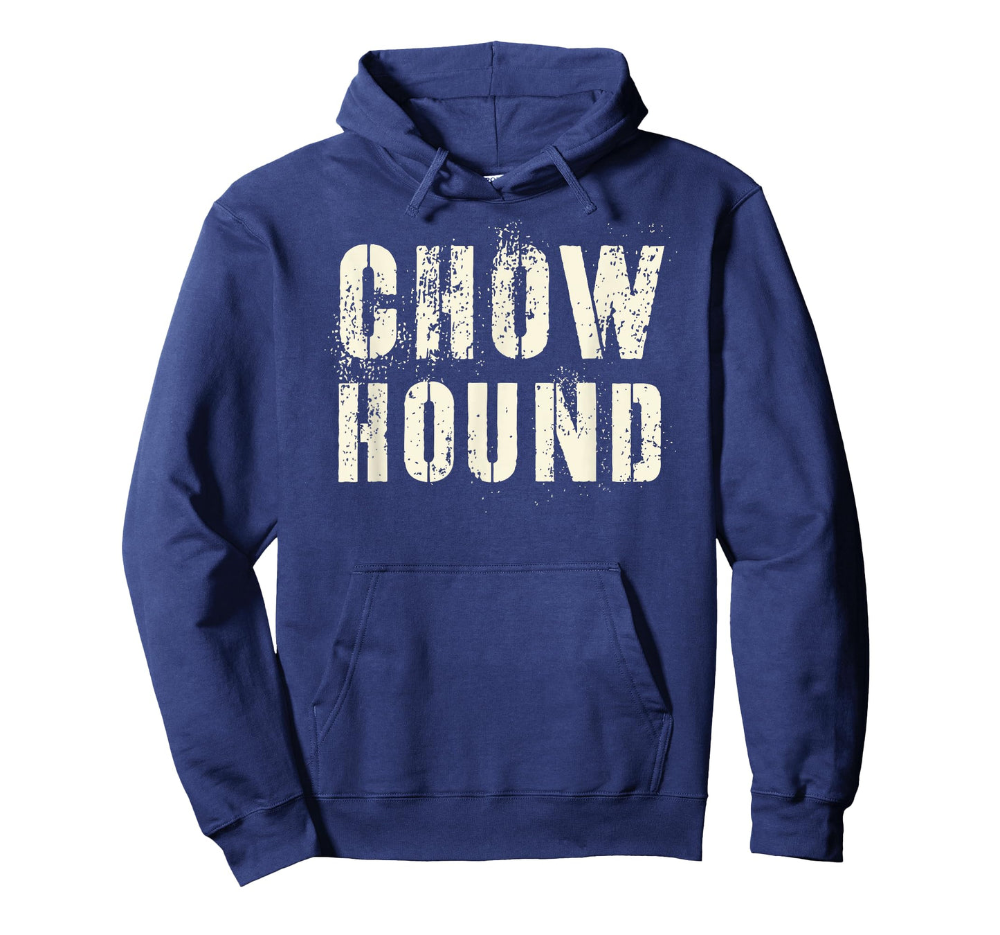 Sarcastic CHOW HOUND Proud Veterans Military I Love My I Eat T-Shirt