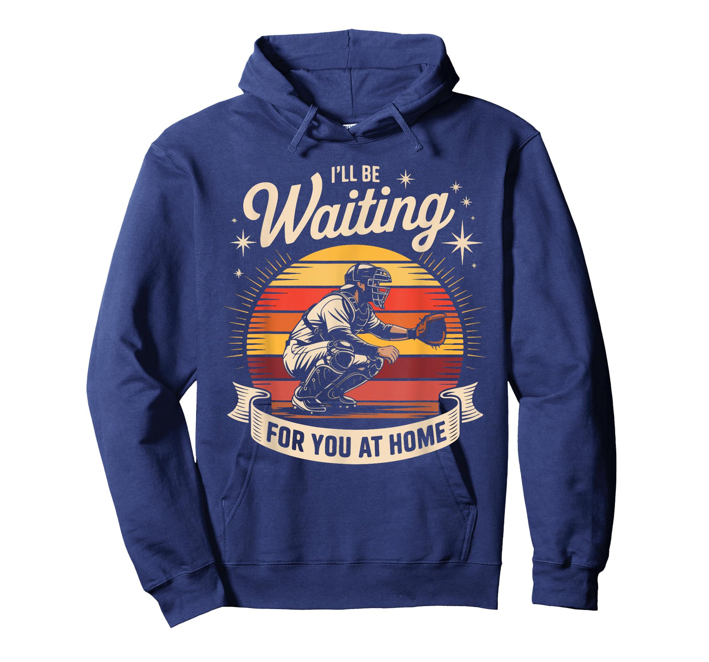 I'll Be Waiting for You at Home Baseball T-Shirt