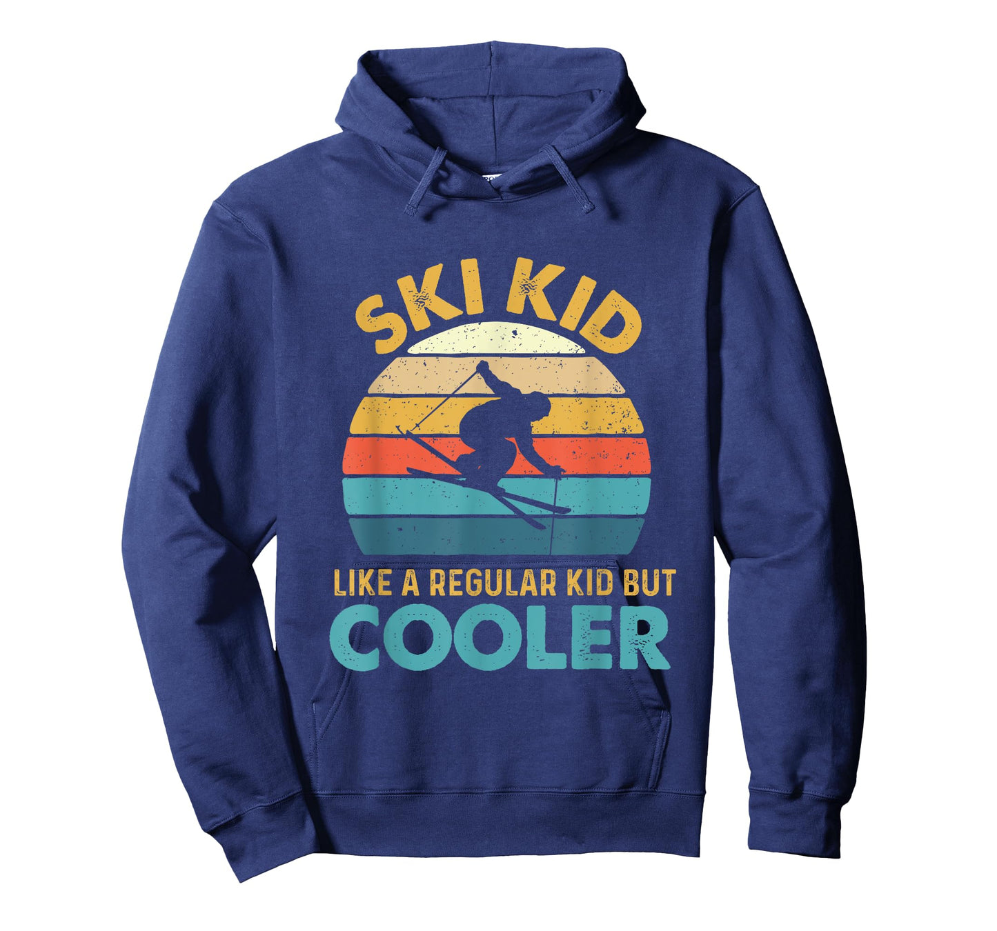 Ski Kid Like A Regular Kid But Cooler - Skiing Lover Skier T-Shirt