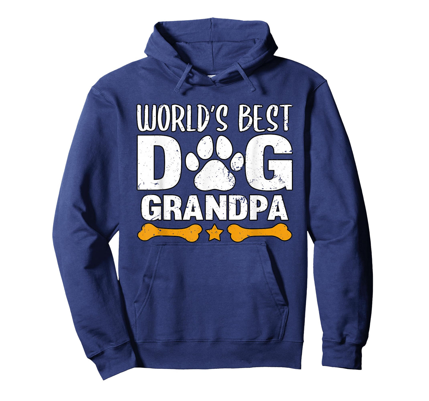 World's Best Dog Grandpa Puppy Grandfather Paw Fur Parent T-Shirt
