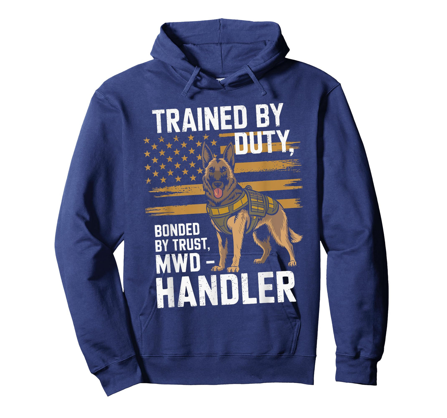Military Working Dog Handler K9 Veteran Men T-Shirt