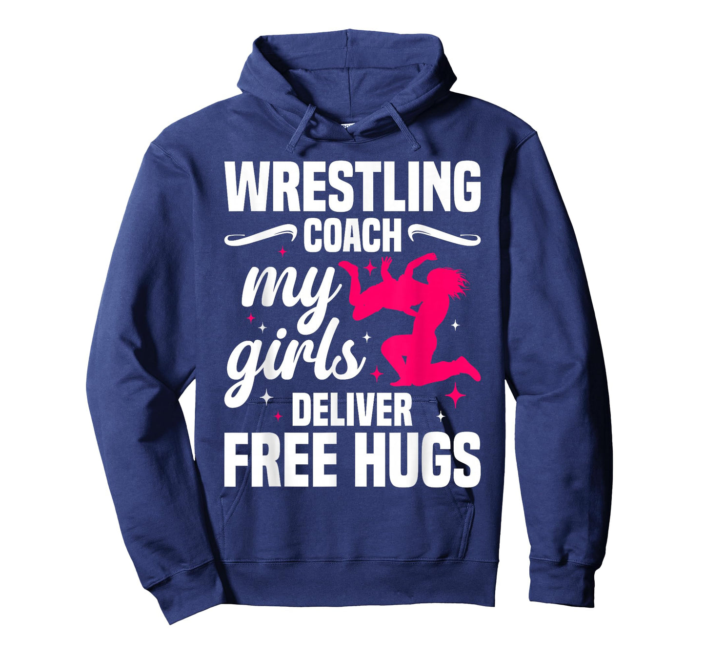 Girls Wrestling Training Free Hugs Girls Wrestling Coach T-Shirt