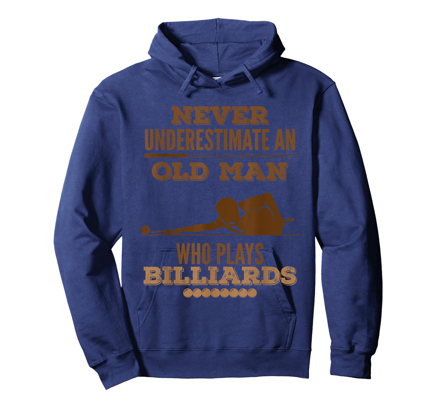 Never underestimate an old billiard player T-Shirt