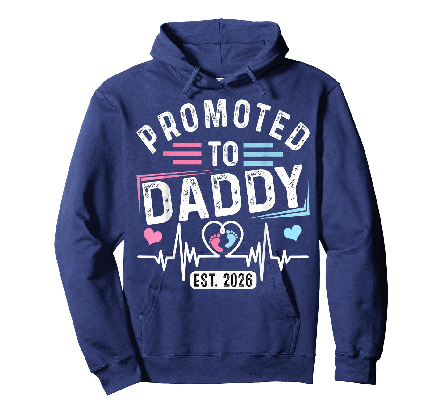 Promoted to Daddy Est. 2026 Vintage Daddy T-Shirt