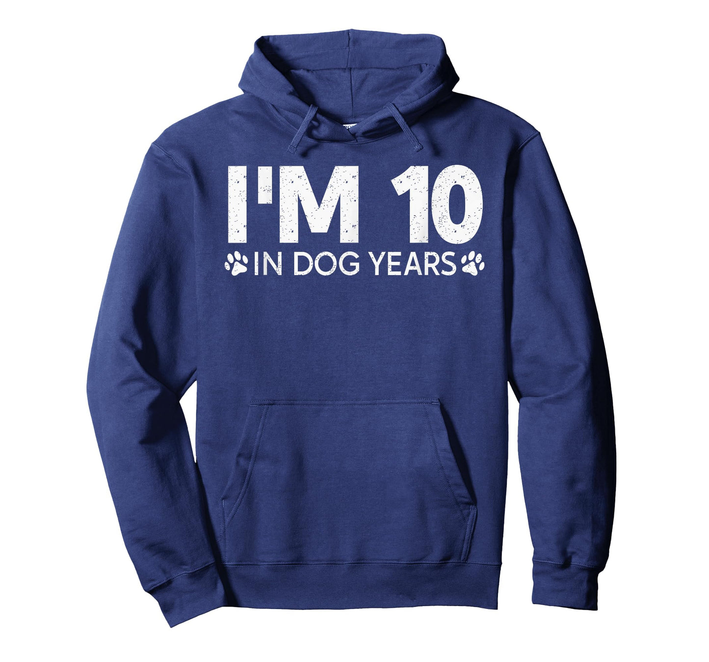 I'm 10 in Dog Years Funny 70th Birthday 70 Years Old T-Shirt