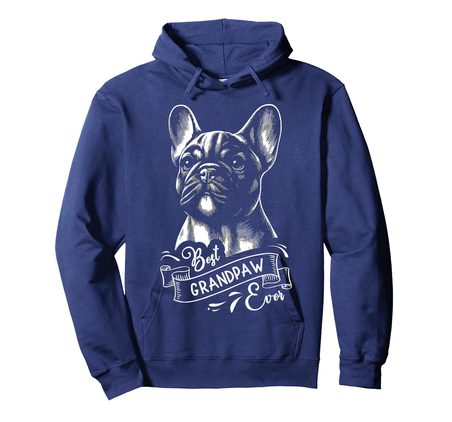 Best Grandpaw Ever French Bulldog Frenchie Dog Grandpa Men Women Kids T-Shirt