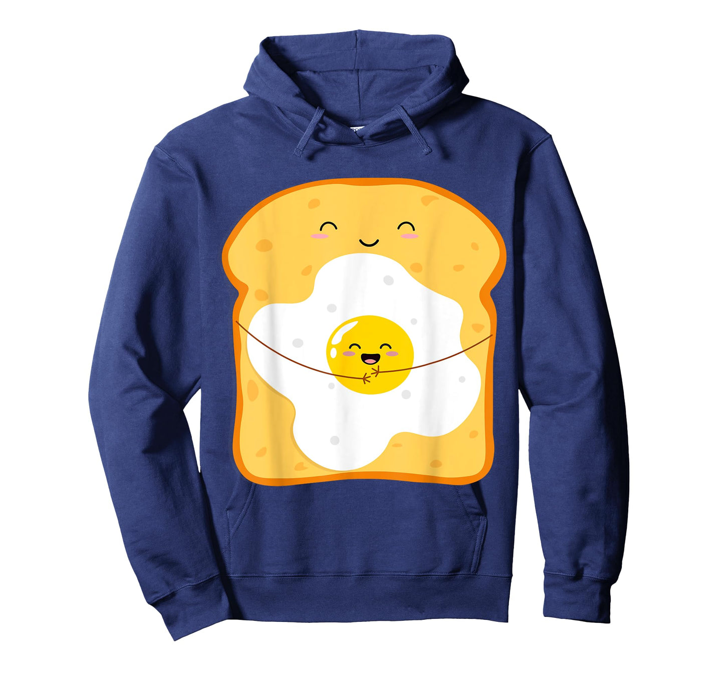 Funny Japanese Kawaii Egg Bread Cute Kawaii Breakfast Anime T-Shirt