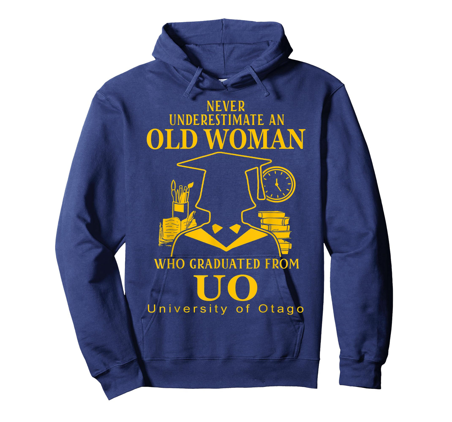 An Old Woman Who Graduated From UO University Of Otago T-Shirt
