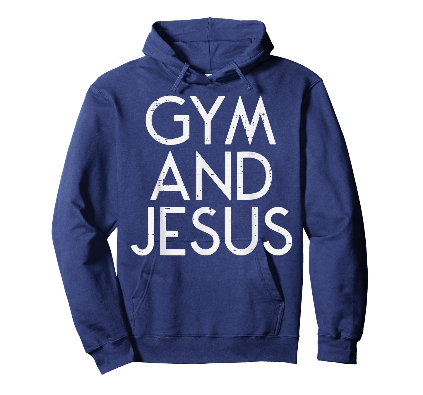 Gym and Jesus Christian Workout Fitness Exercise Women Men T-Shirt