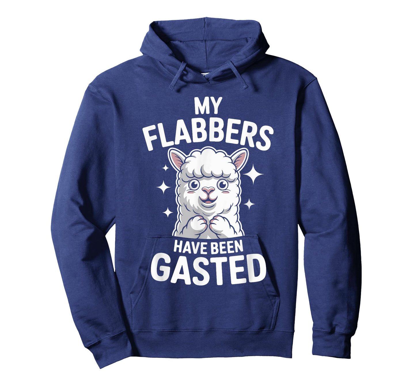 My Flabbers Have Been Gasted Funny Alpaca T-Shirt