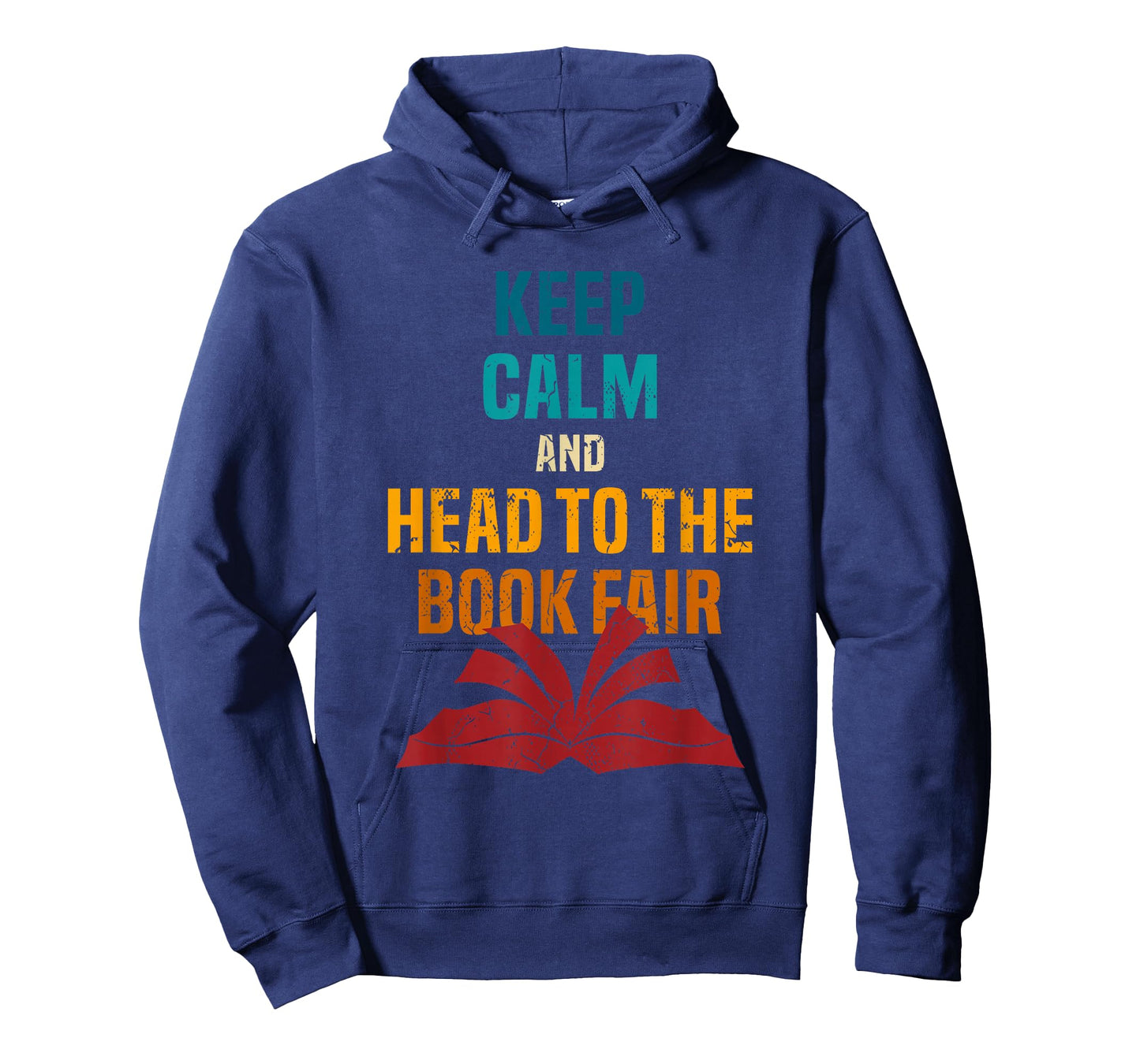 Keep Calm And Head To The Book Fair Book Reading Lover T-Shirt