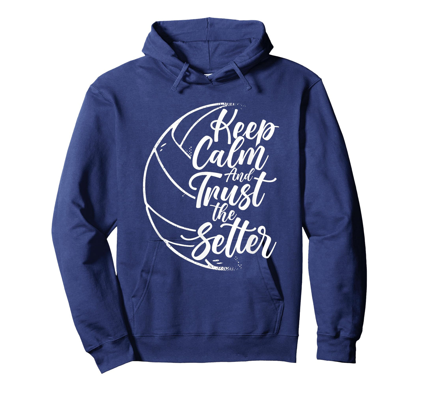 Keep Calm And Trust The Setter Player Volleyball Beach T-Shirt