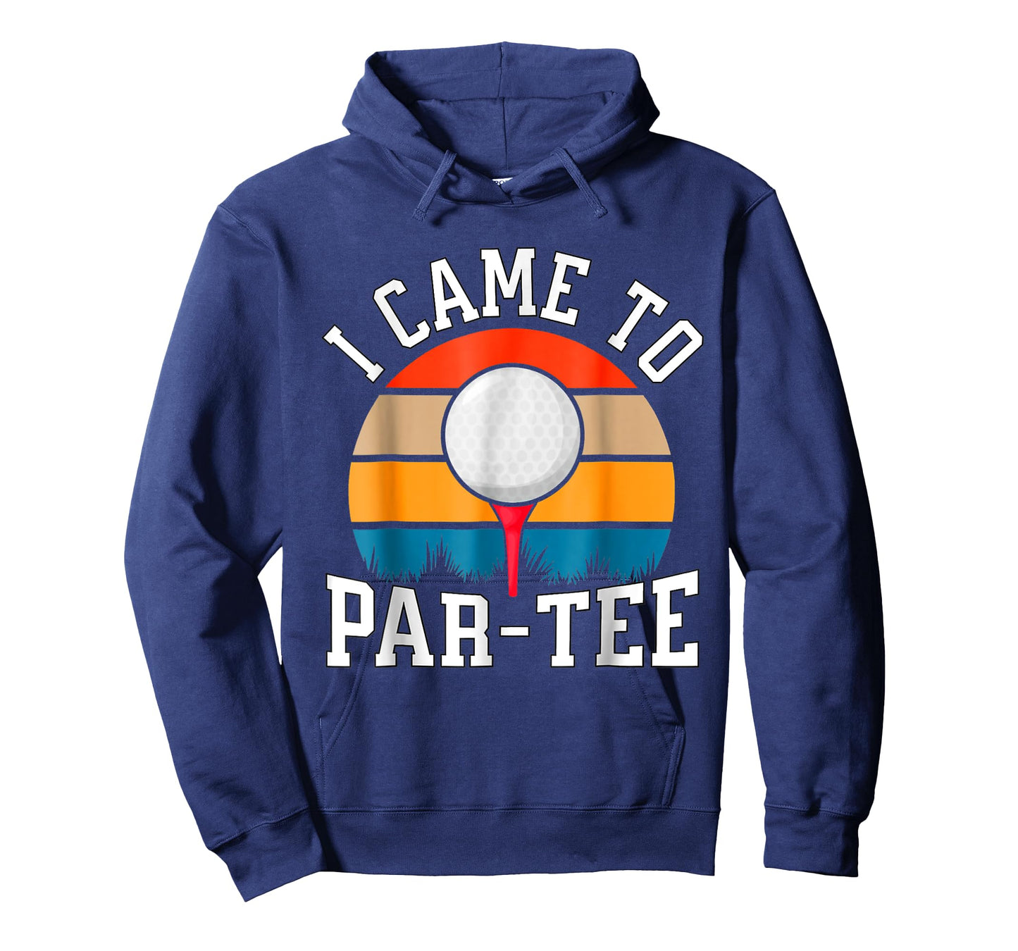 Let's Par Tee Partee Funny Golfing Retro Vintage Golfer T-Shirt