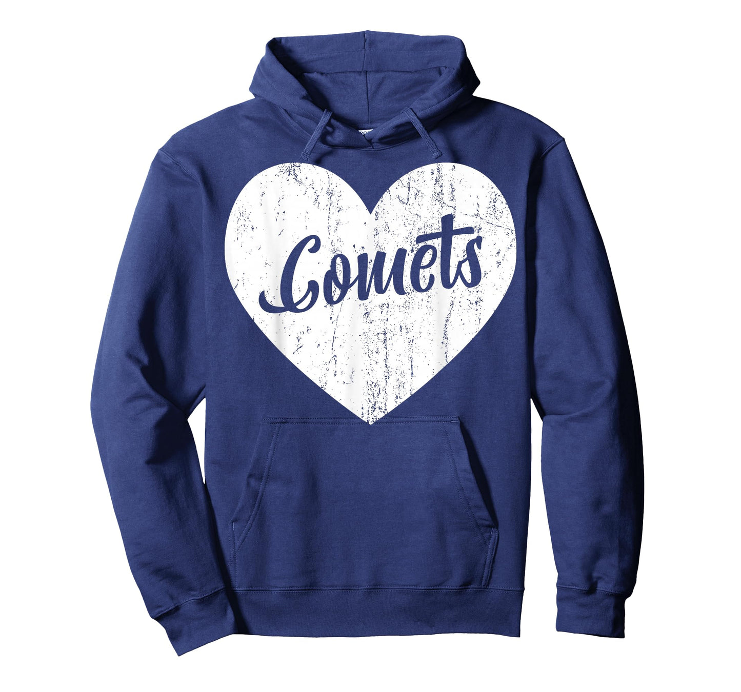Comets School Sports Fan Team Spirit Mascot Heart Gift T-Shirt