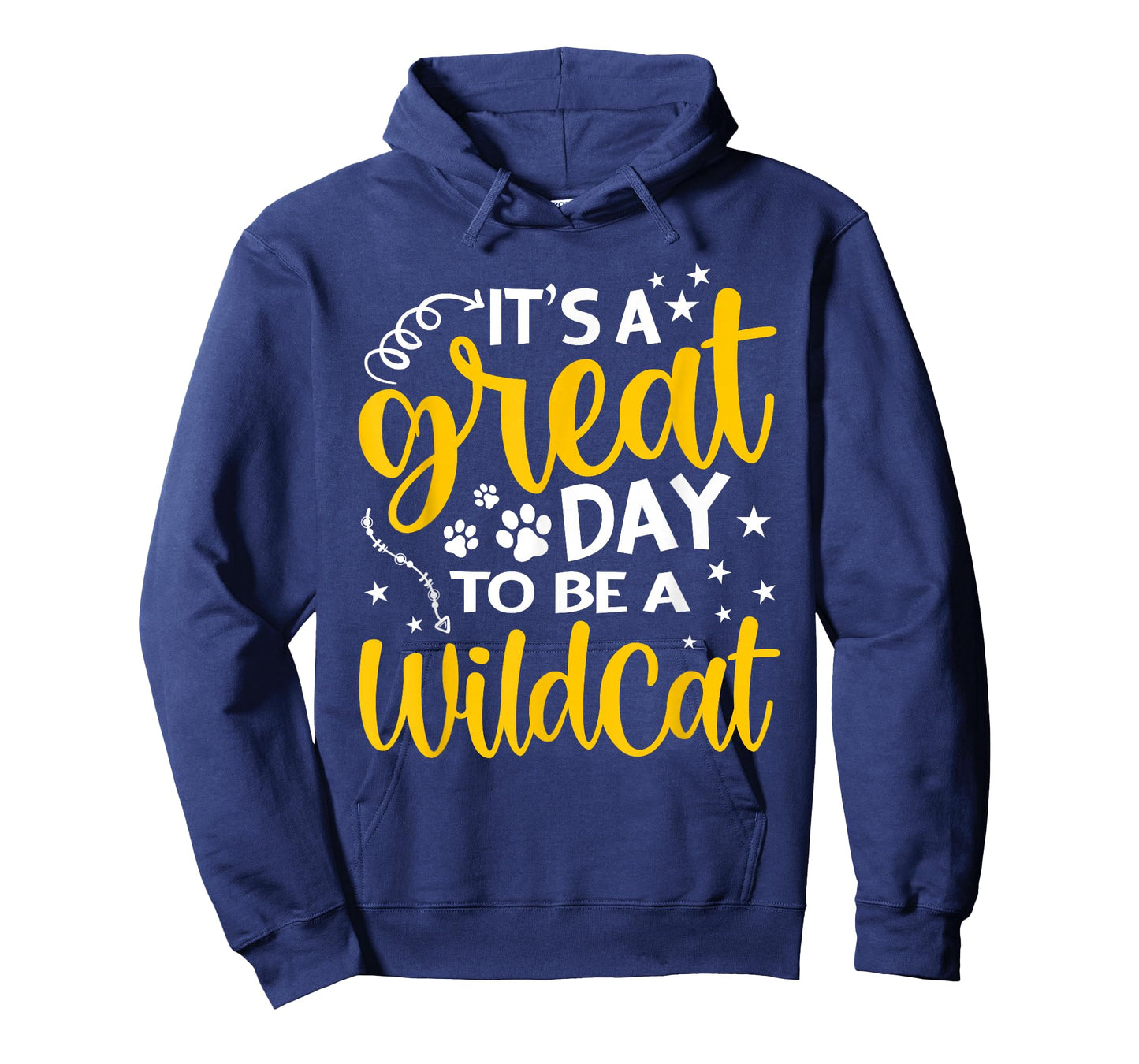 It's Great Day To Be A Wildcat Funny Cat Lover Kitty Kitten T-Shirt