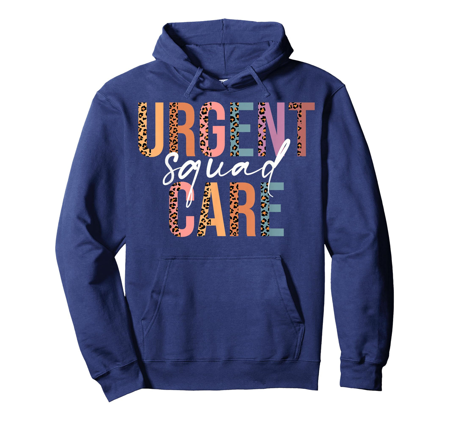 Retro Leopard Urgent Care Squad Emergency Department ER RN T-Shirt