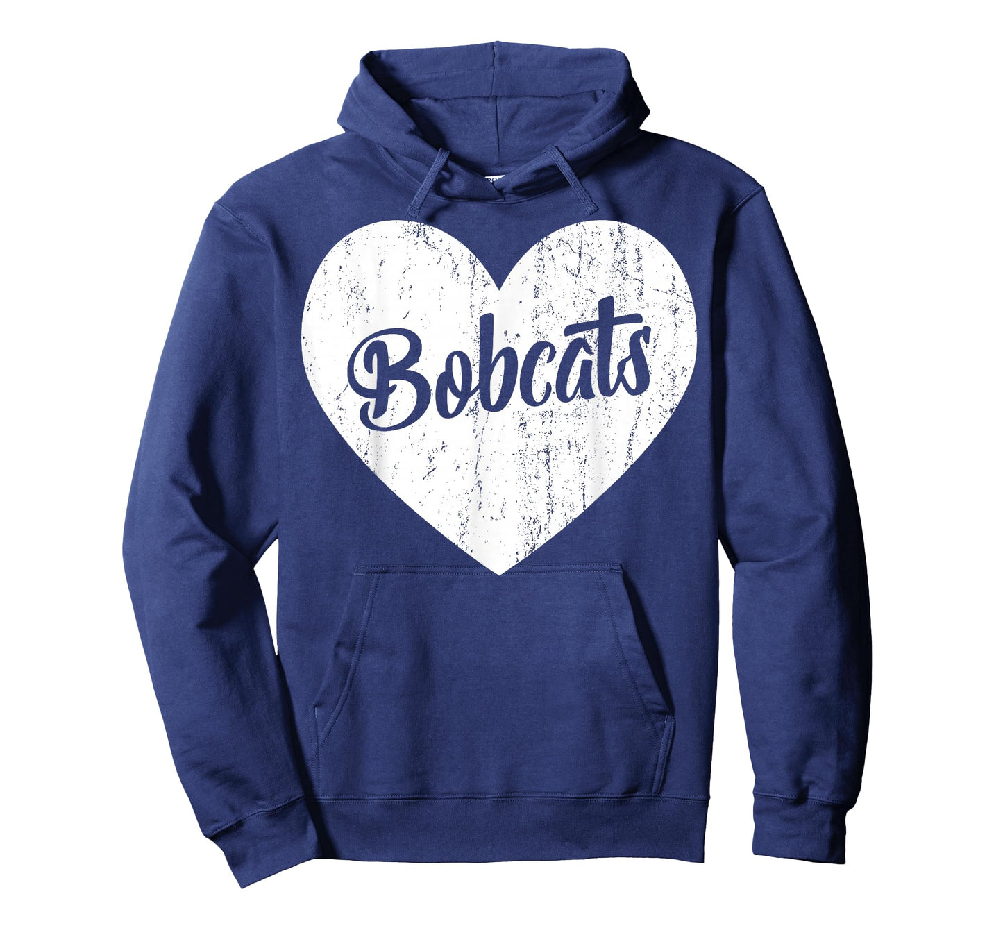 Bobcats School Sports Fan Team Spirit Mascot Cute Heart Gift T-Shirt