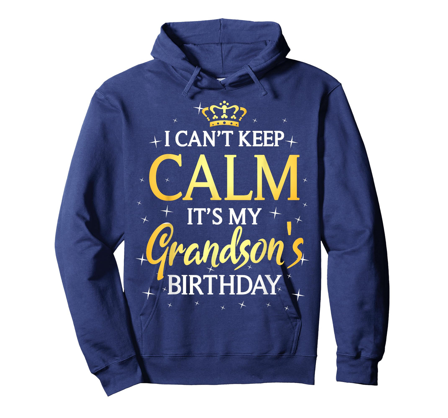 I Can't Keep Calm It's My Grandson Birthday Gift Bday Party T-Shirt