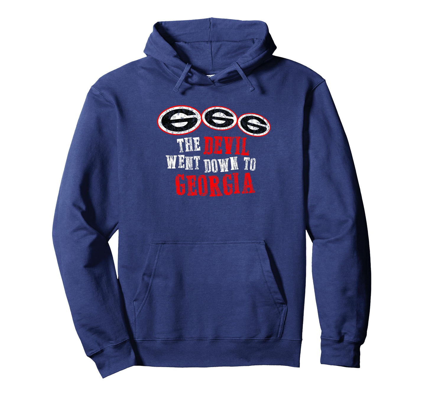 The Devil Went Down to Georgia Tee - 666 U.G.A. Parody Shirt T-Shirt