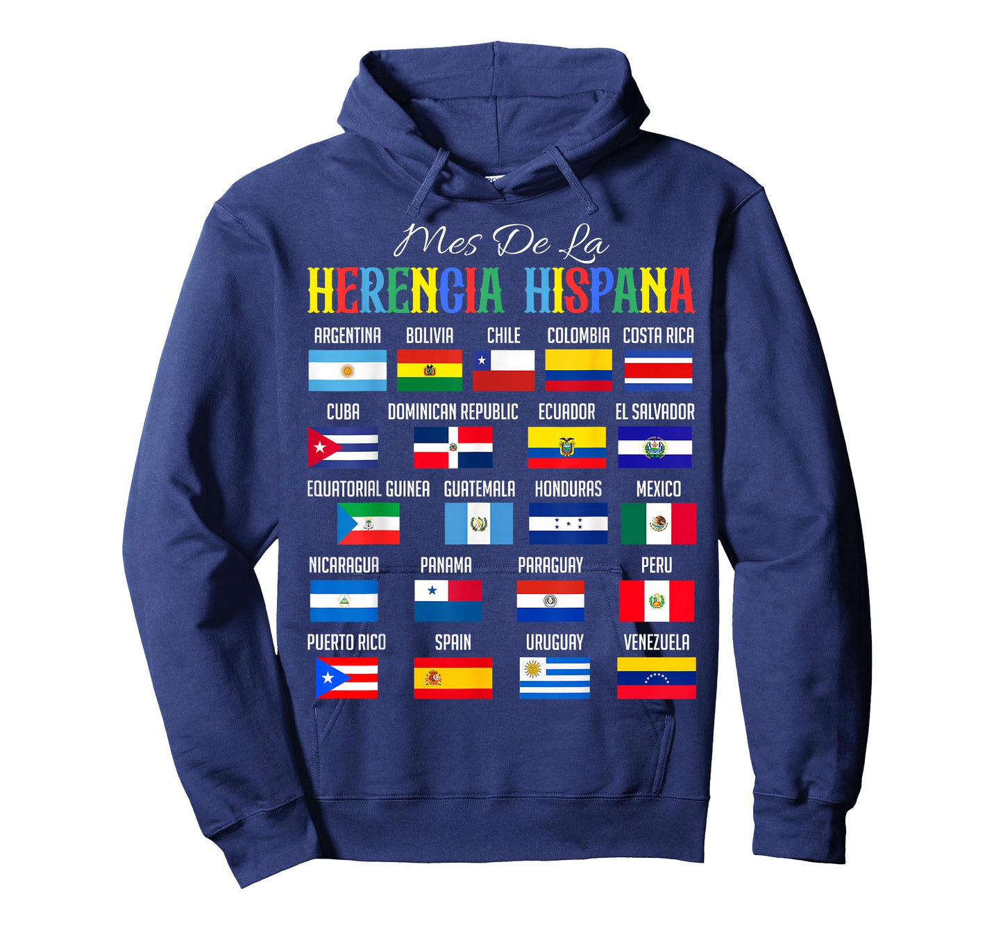 Mes De La Herencia Hispana National Hispanic Heritage Month T-Shirt