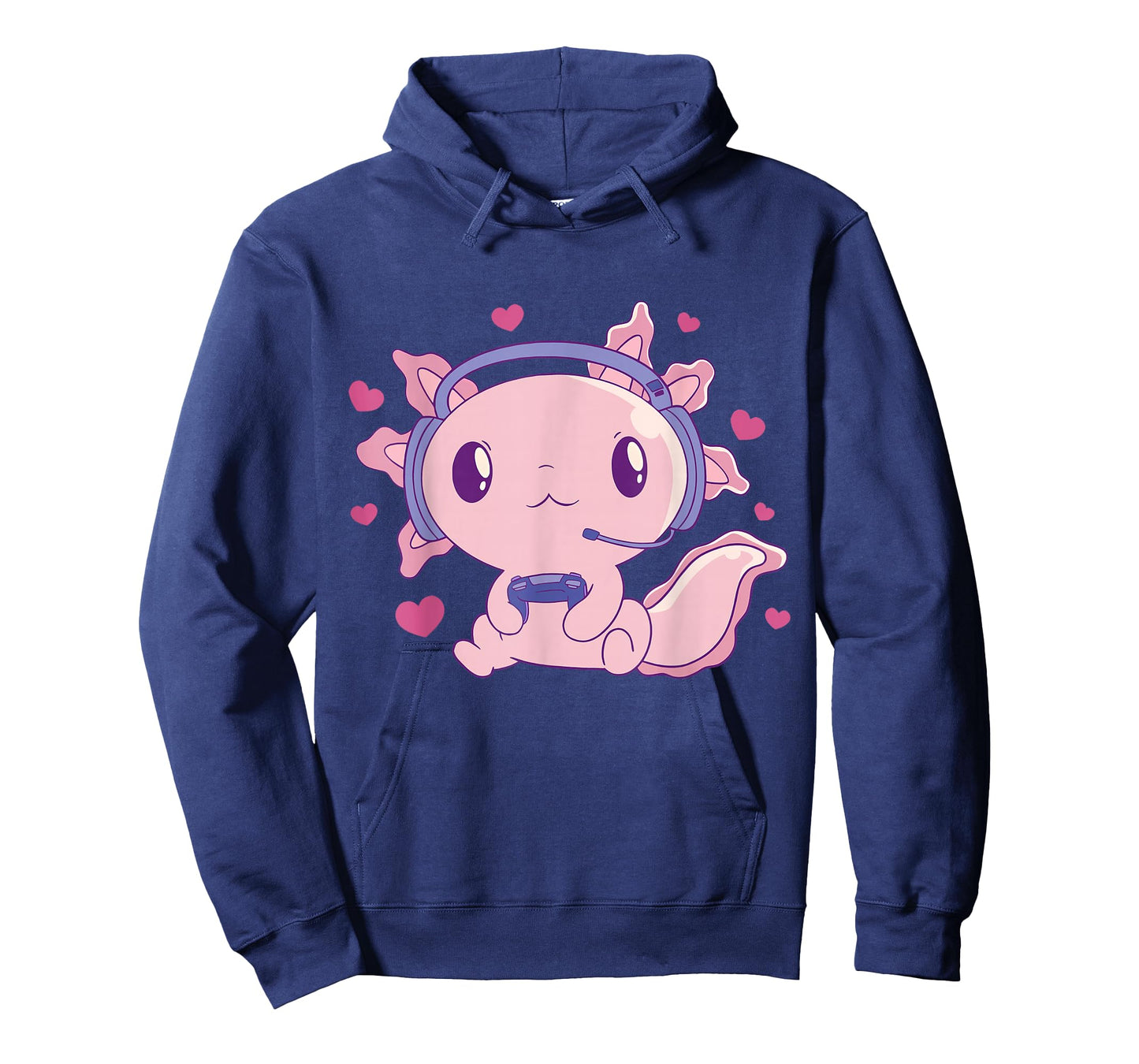 Otaku Gamesolotl Axolotl Gamer Gifts Kawaii T-Shirt