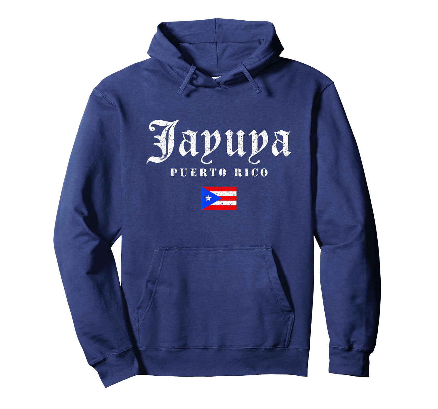 Vintage Jayuya Puerto Rico Flag Pride Home Root Travel T-Shirt