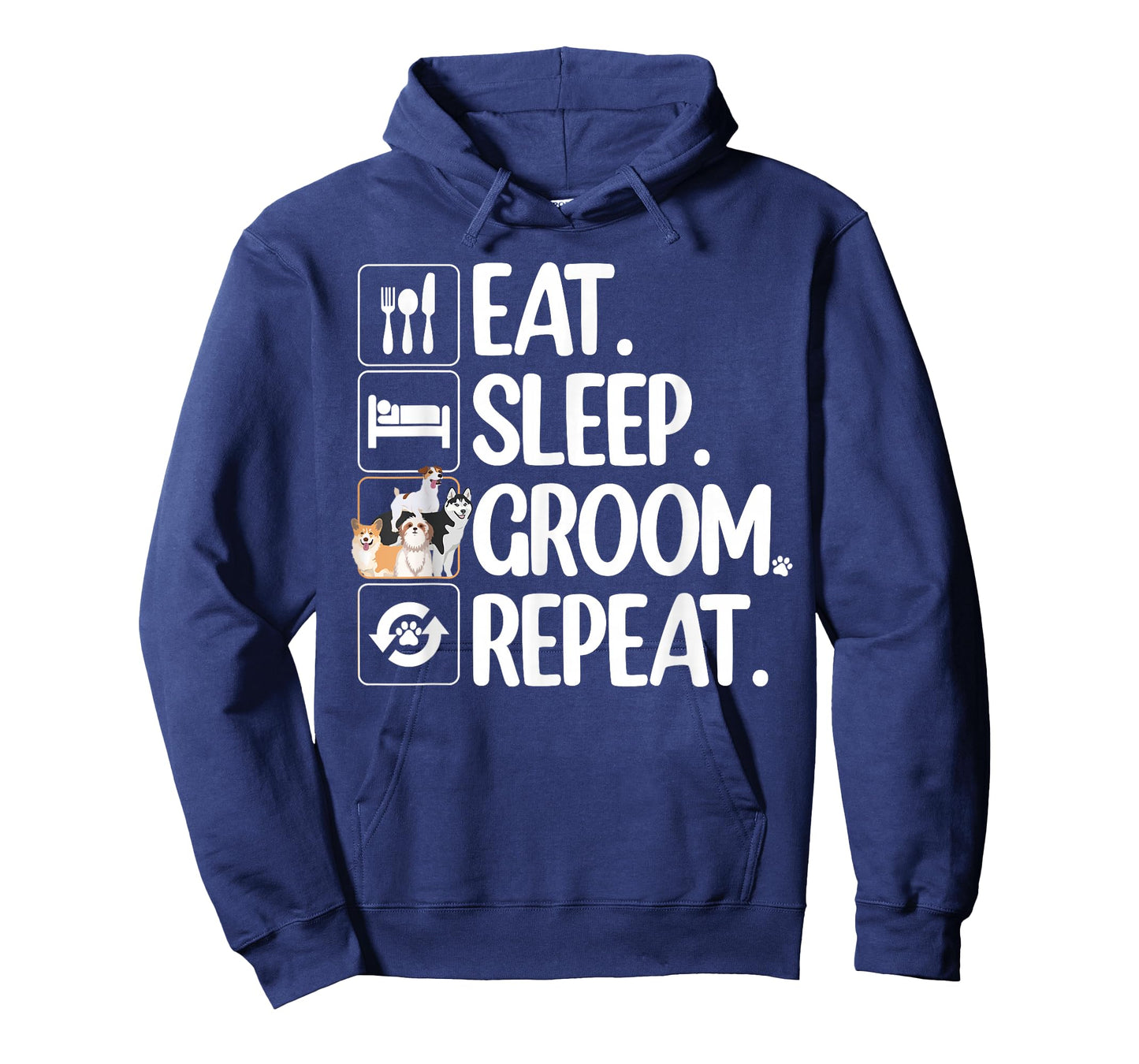 Funny Dog Groomer Art For Men Women Dog Grooming Pet Groomer T-Shirt