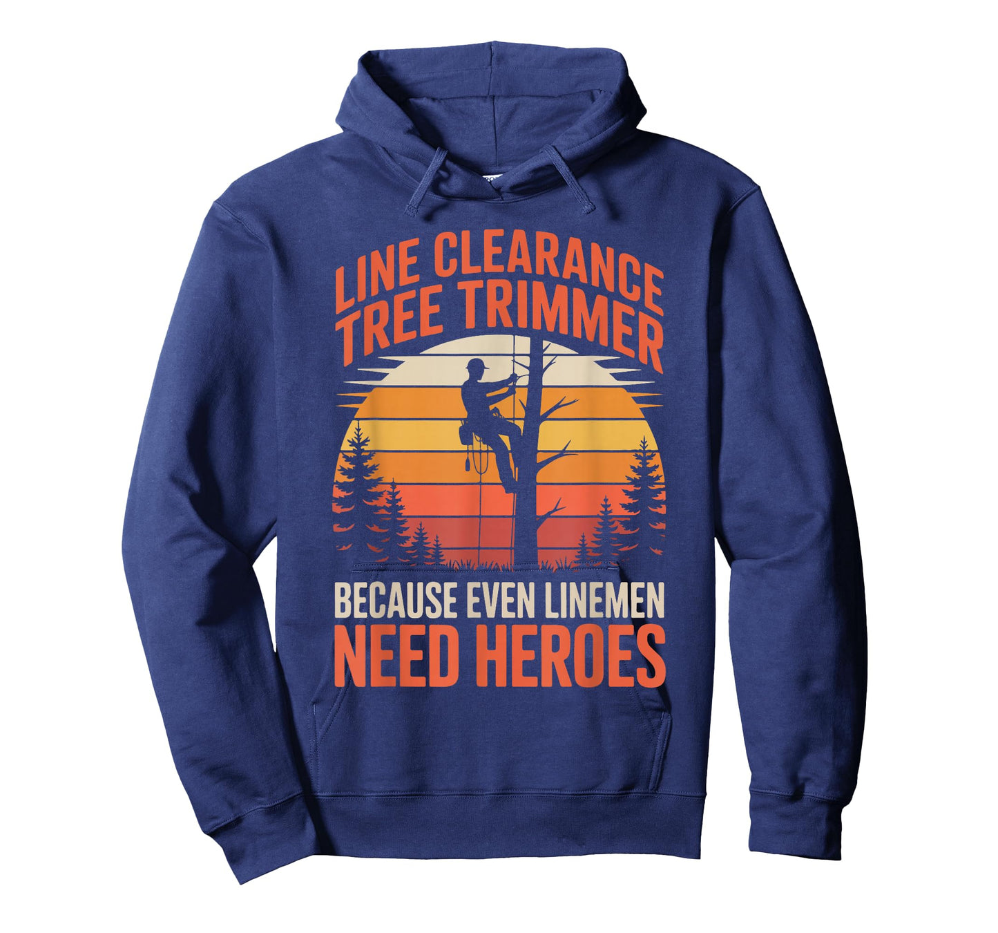 Line Clearance Tree Trimmer Linemen Heroes T-Shirt