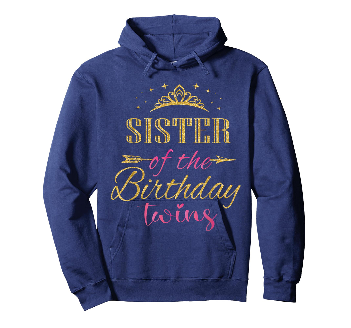 Sister of The Birthday Twins Kids Party T-Shirt
