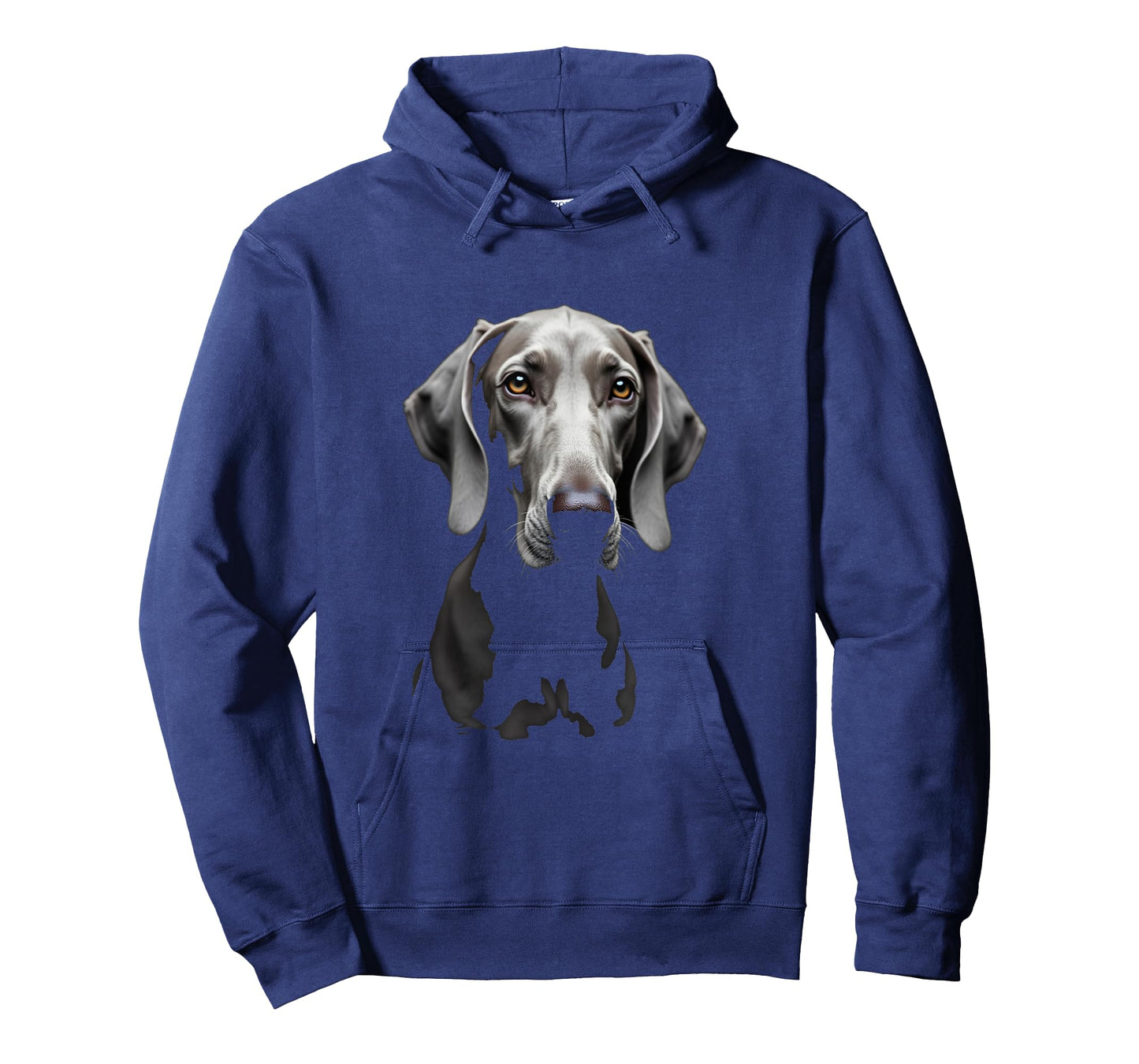 Black Weimaraner Dog Weimaraner Face T-Shirt