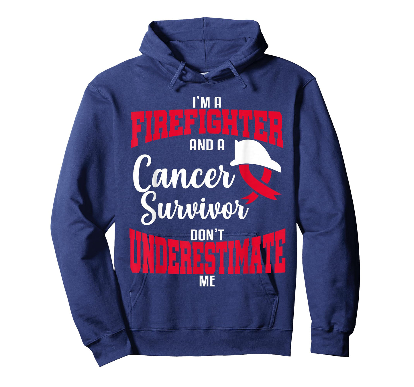 Firefighter Cancer Survivor T-shirt Fireman Awareness Gift T-Shirt